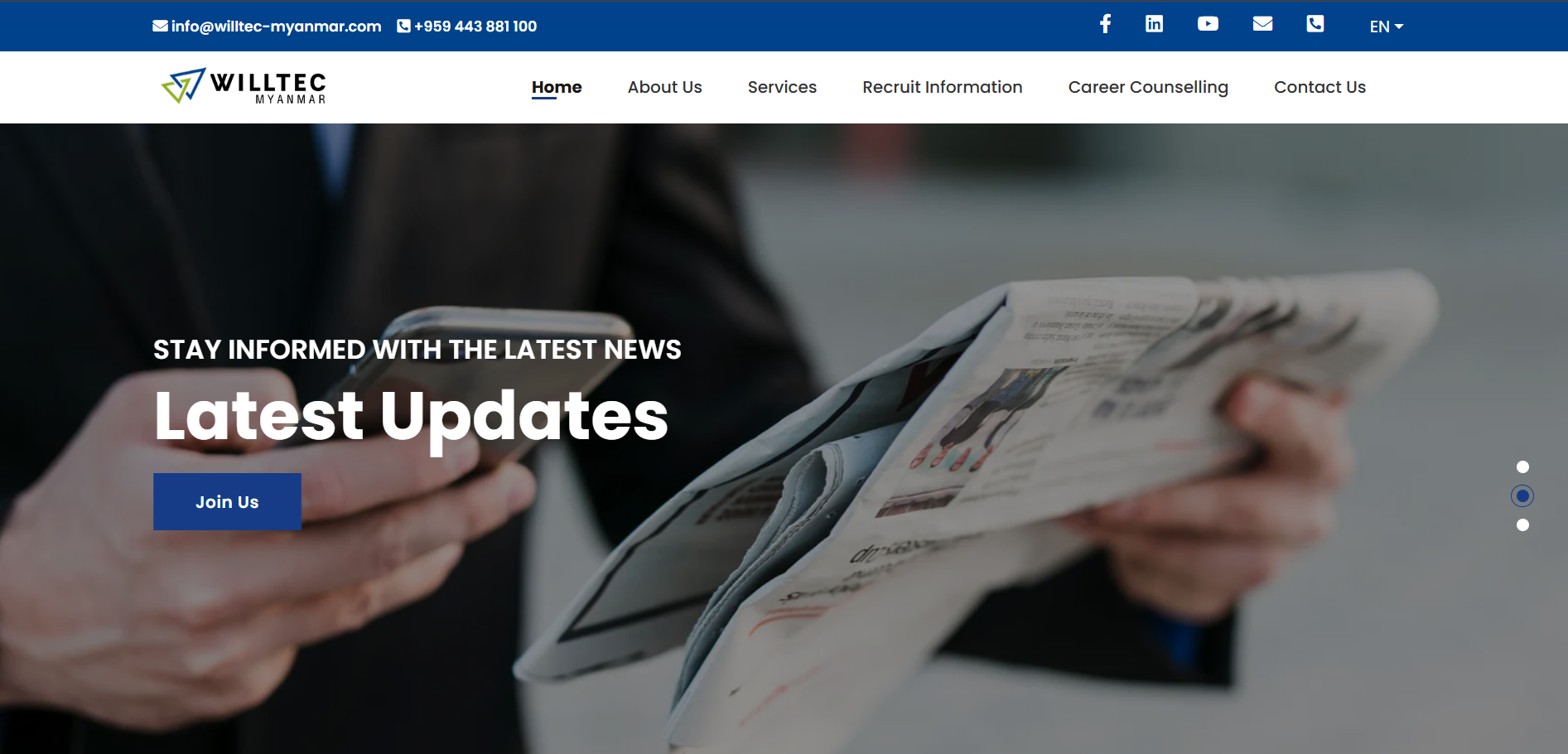 WILLTEC MYANMAR - Company Website